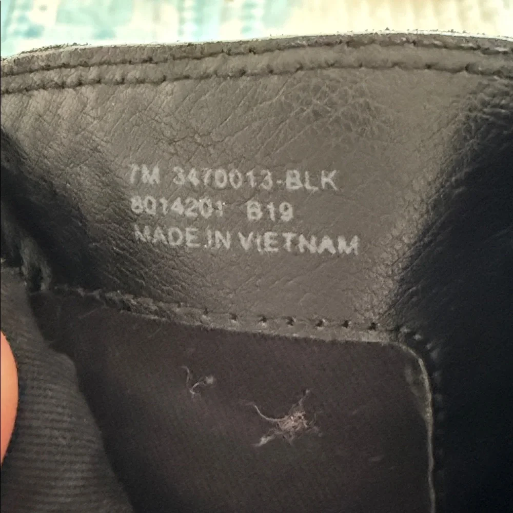 Frye Judith Double Zip Black Ankle Boots | Size 7 - Picture 6 of 6